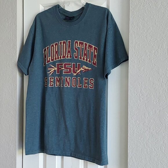 MV Sport FSU Seminoles Gray Short Sleeve T-Shirt Men's Size L - Picture 3 of 7